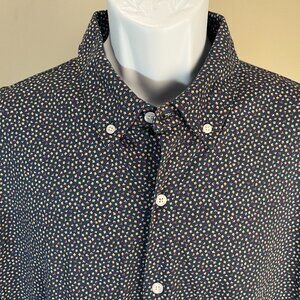 Bonobos Men's blue, purple and orange Tailored Fit Mint Condition s/s shirt XL